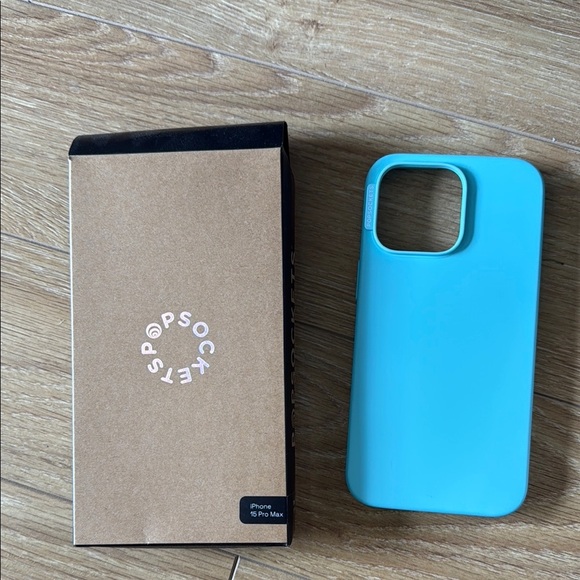 PopSockets - NWT - Blue Phone Case for iPhone 15 Pro Max - Picture 4 of 4